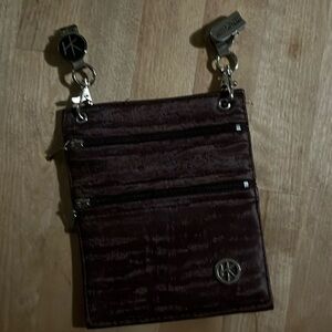 Woman’s small clip on purse